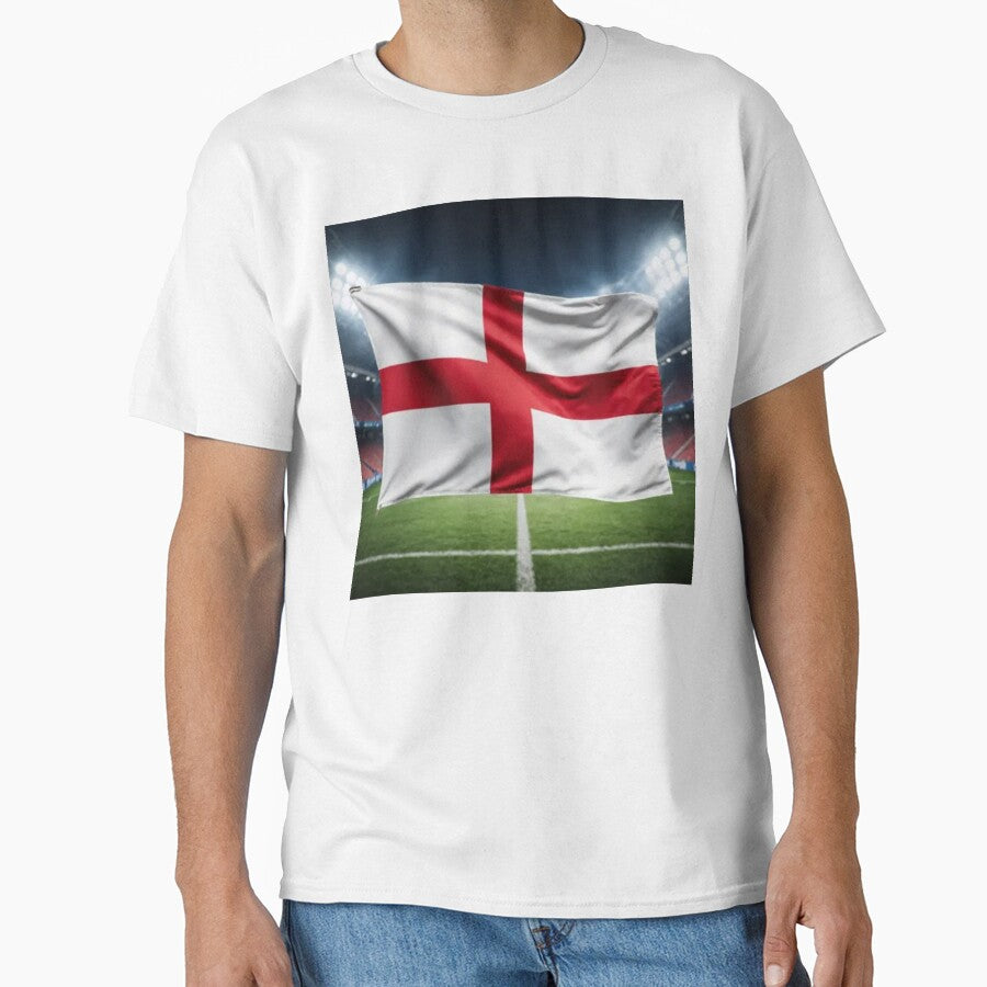 England Flag 3D Football Design – Supporters England by artsdesignpro
