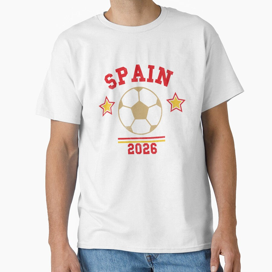 Spain 2026 — Vintage Soccer Tee by C & T ArtLab