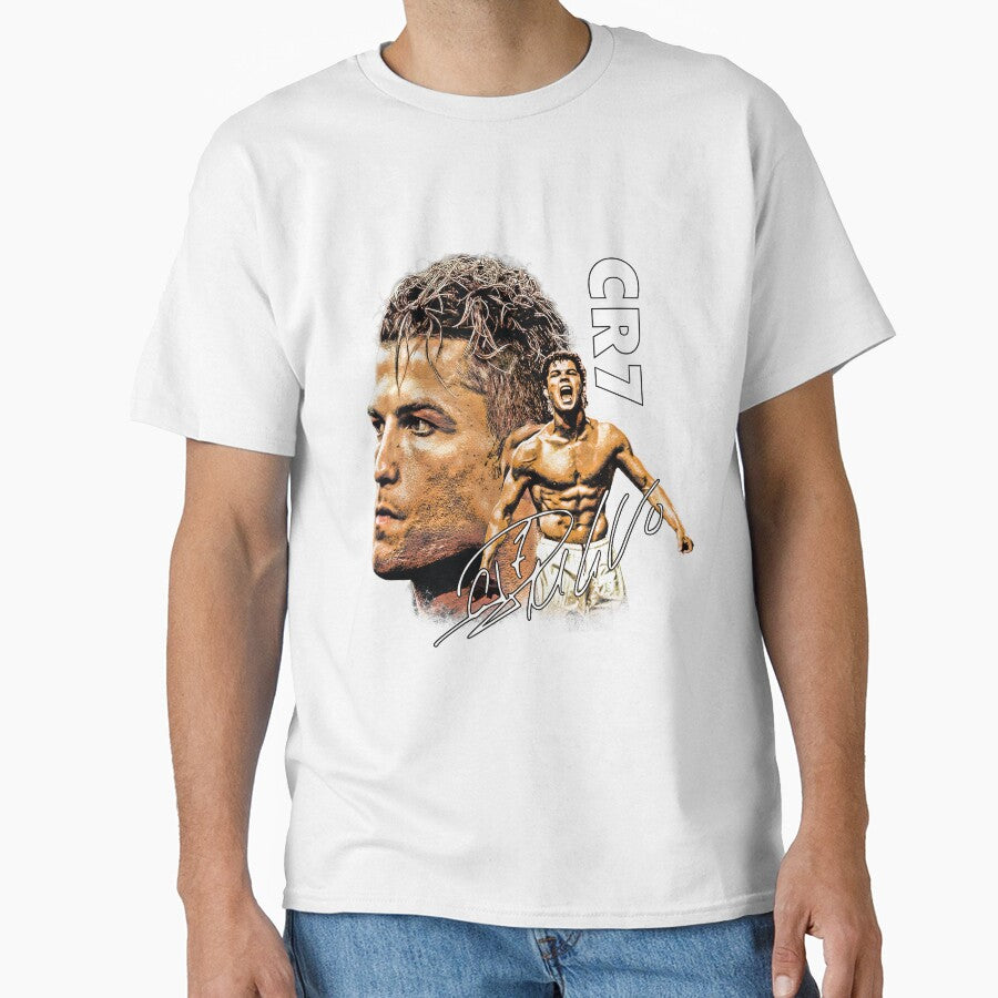 Cristiano Ronaldo Football Legend T-Shirt by Qivex-po