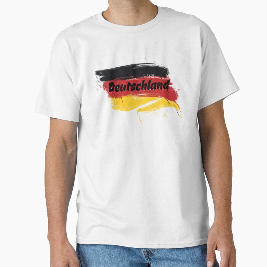 Germany national flag and lettering by Ecmoprints