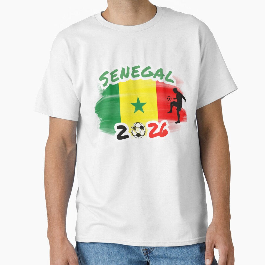Senegal Soccer 2026 Shirt | Senegal Football Fan Lions Pride Design by ThreadNovaCo