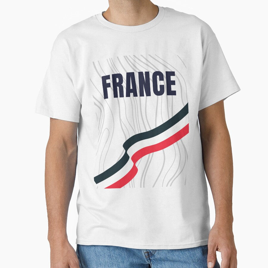 Supporter of blue pennant flag, Fan national team of France-passion foot by Passionfoot