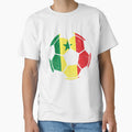Senegal Soccer Ball Flag Jersey Senegalese Football Fan by EIMgraphic