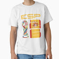 Spain Soccer World Cup 2026 Fan Art - ESP La Roja by  The Midnight Library - Book Lover Gifts & Kindle Accessories