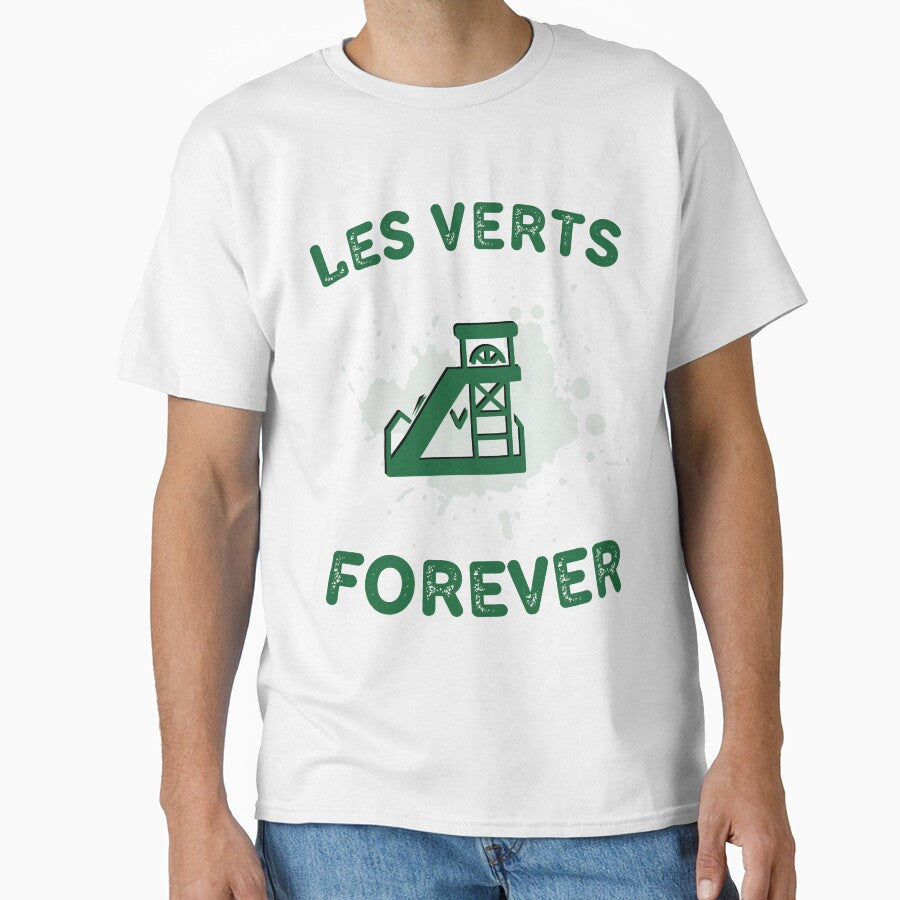 Greens Forever - Stéphanois Football Supporter Gift by alitzel-stnera