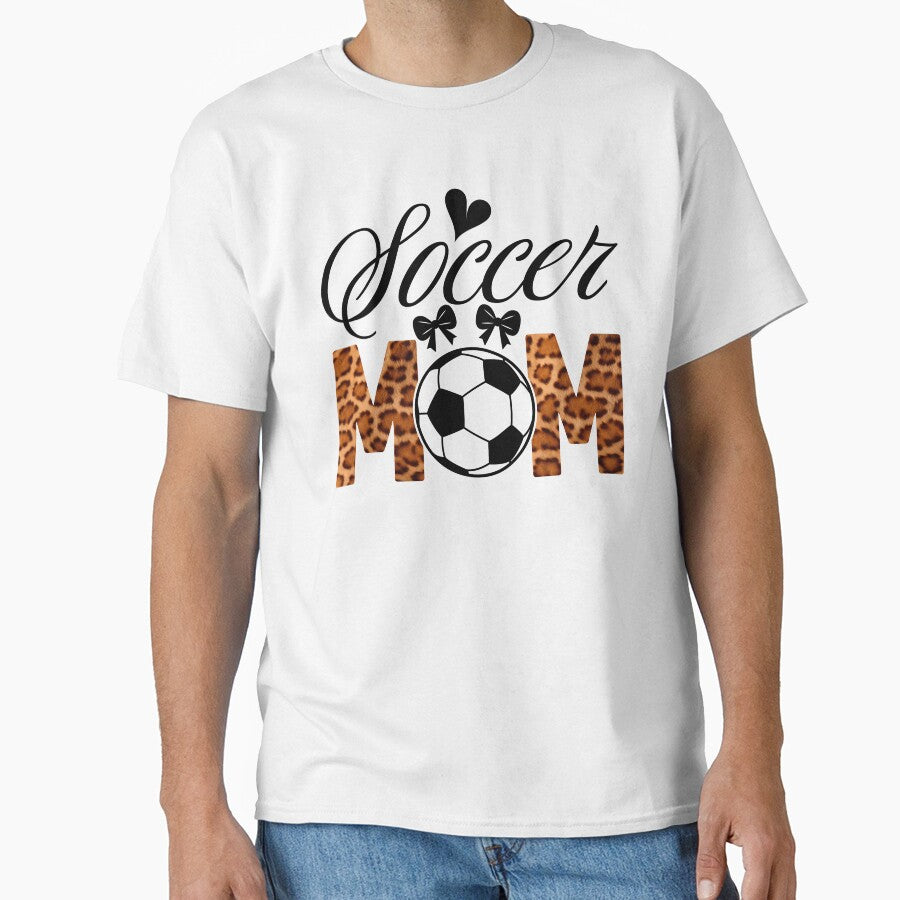 Soccer Mom Leopard Print Coquette Bows Aesthetic by Abaseen