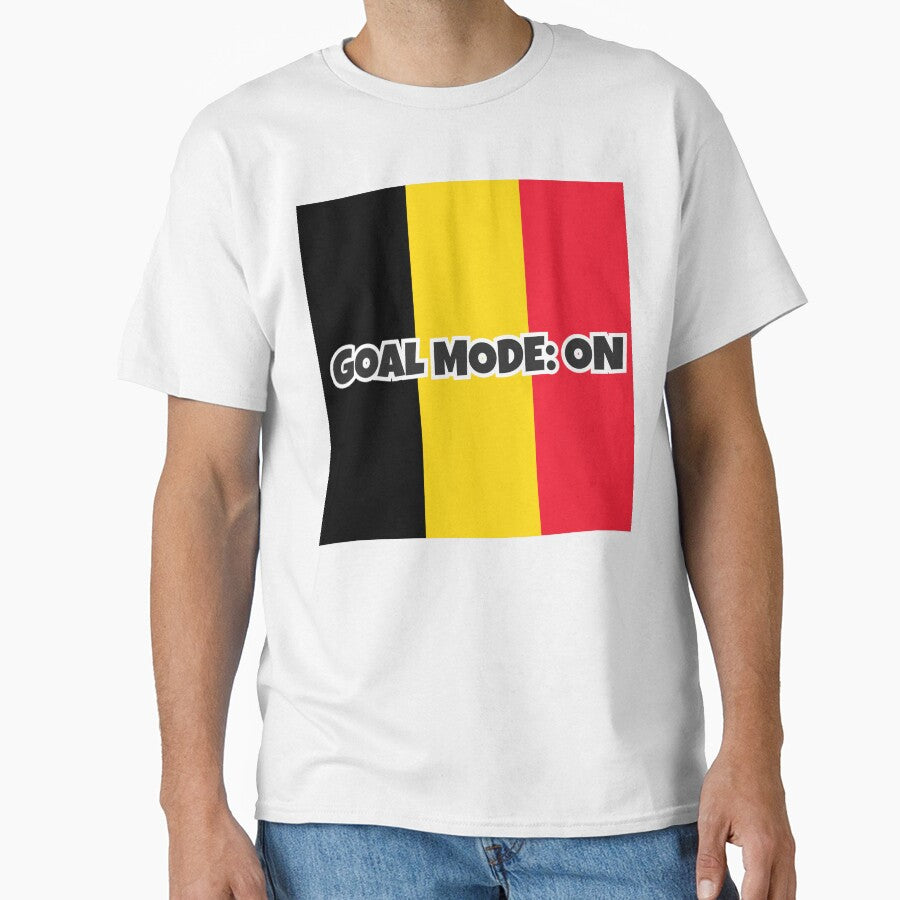 Belgium Soccer Fan Shirt – GOALMODE: ON Football Tee by LovelyHappyGift
