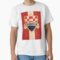 Retro Croatia Crest Shirt – Vintage Football Supporter Graphic by tokyojeff