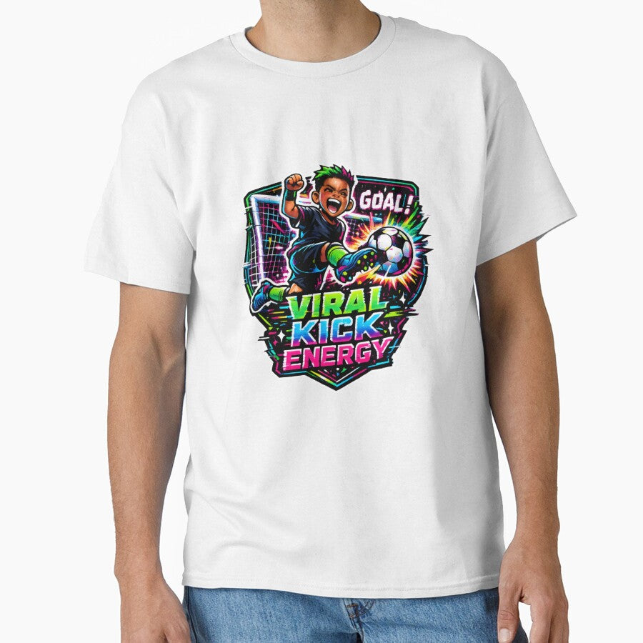 Viral Kick Energy Soccer Graphic Illustration by SplashTastic