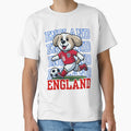 Dog Playing Football | England Edition by McThingummy