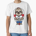 England Sloth Football Soccer Fan by k3rstman1