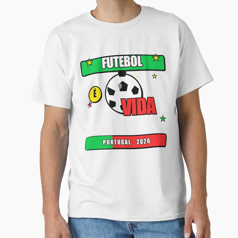 Football é vida Design by Bloom & Charm Studio