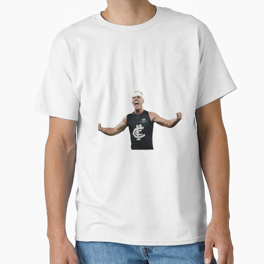 Patty Cripps Blues Goal Celebration by ijdesigns