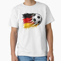 German Flag Football Ball Cool by EverkindInk