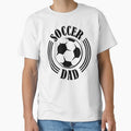 soccer dad father soccer ball graphic logo club by AndreMi