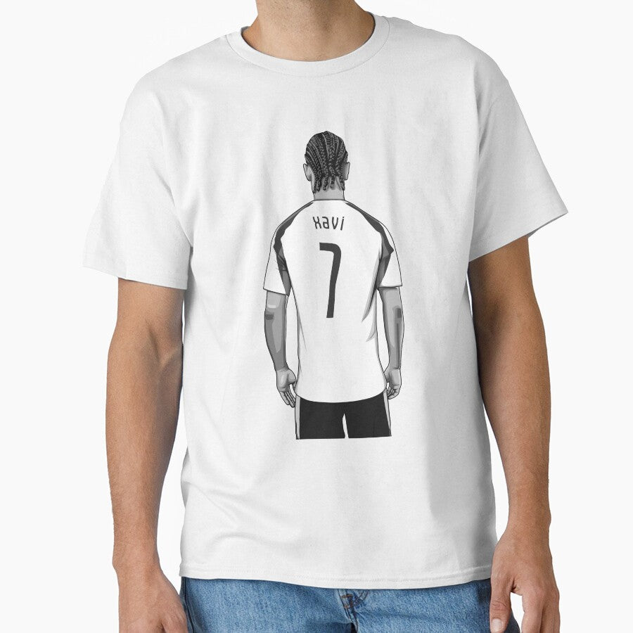 Xavi Simons Black and White Version by Aldduardo