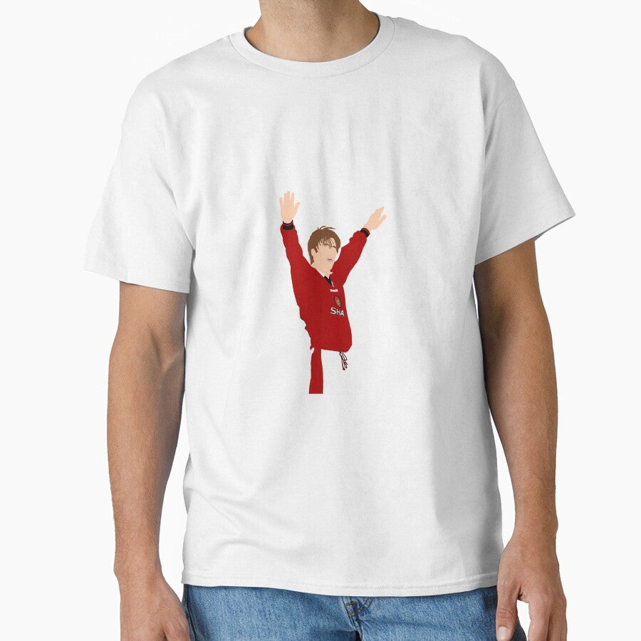 David Beckham Iconic Goal Celebration by ImpresionPrint