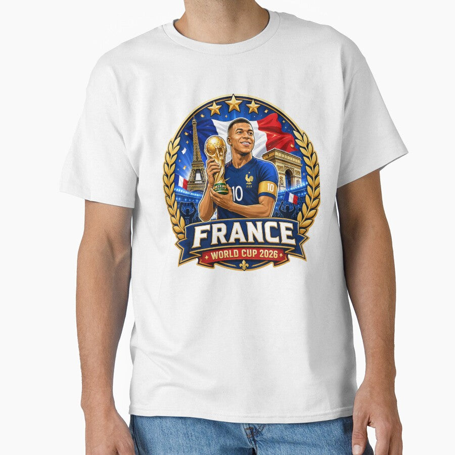 French Number 10 Football Crest by Retro Arabica