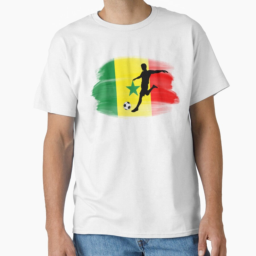 Senegal flag soccer player by Zakrytos ★★★★★