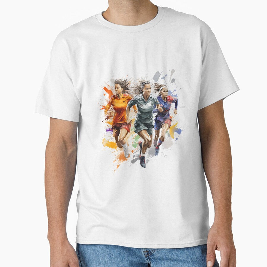 Speed and Color: The Art of Women's Football by ObjCrea123