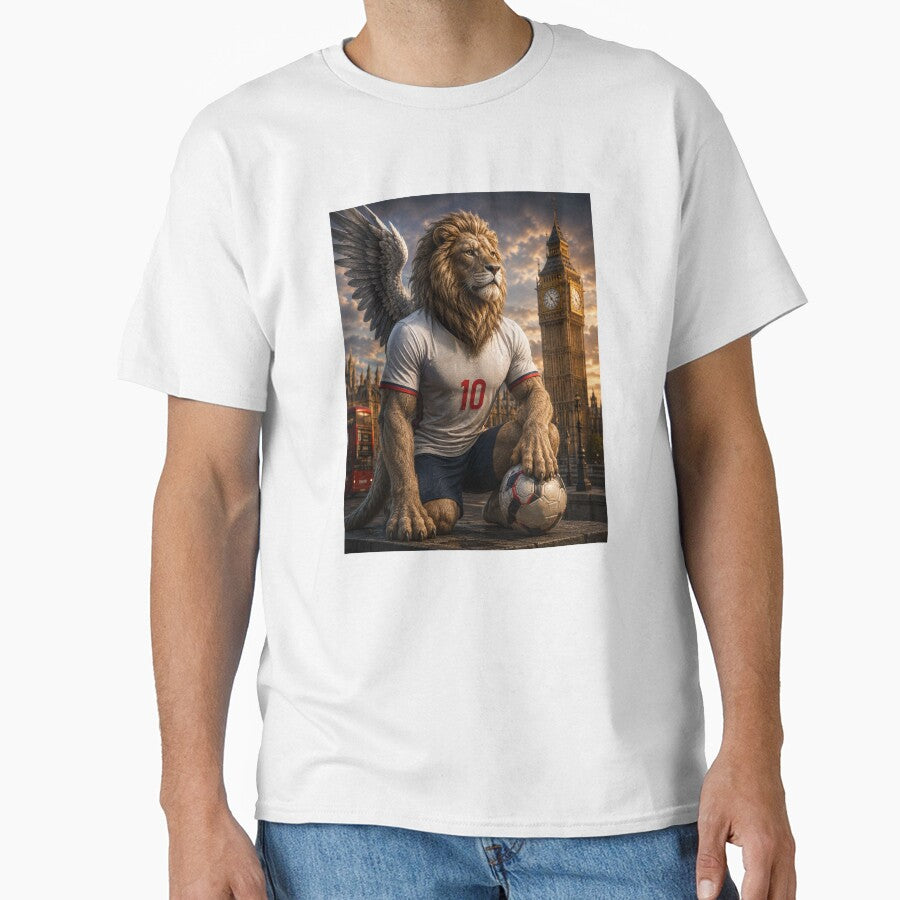 England Three Lions Fantasy Warrior | World Cup Football Fan Art Phone Case by Adham2001