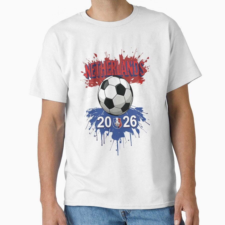 Netherlands 2026 Soccer Lion - Dutch Pride Football Design by Krasnovaovaova