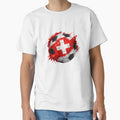 Swiss Soccer Spirit – Switzerland Flag Football Design by RolMerch