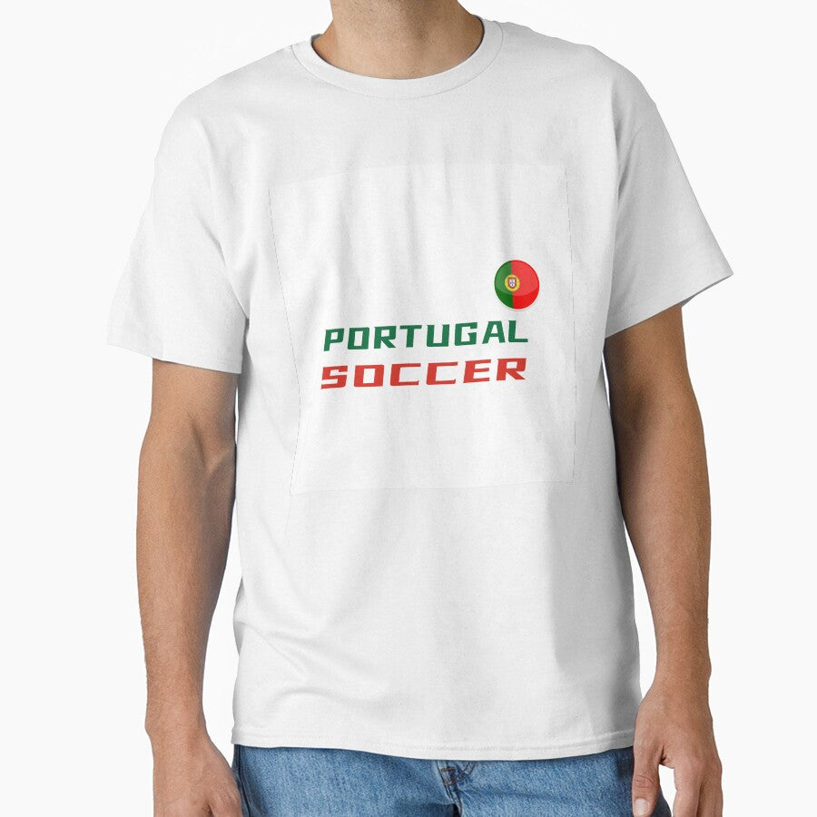 Portugal Soccer T-Shirt – Portuguese Fan Tee | Uncle Jichuan by Uncle-Jichuan