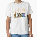 Soccer Mama Leopard Tie Dye Checkered Glitter Sports Mom by Abaseen