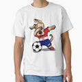 Dabbing Dog Croatia Soccer Jersey Croatian Football Team by DesignCube