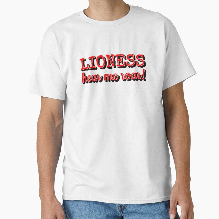 Lioness Hear Me Roar Fun Women's Football Design by TrulyEpoque