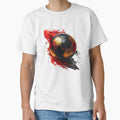 Football in black, red, and gold paint splashes for Germany by LiskoDesign
