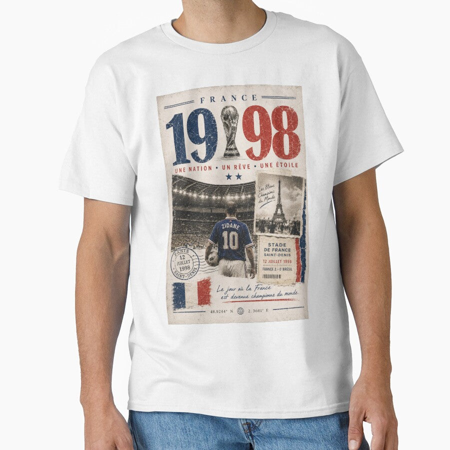 France 1998 World Champions Vintage Tribute by eonvisuals