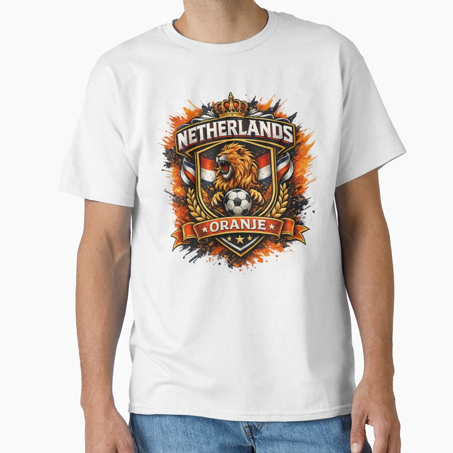 Netherlands Oranje Football Fan Design by EMYWAMZGLOBAL
