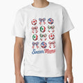 USA Canada Mexico Soccer Mom Ball Bow Pattern by MuniraWearify