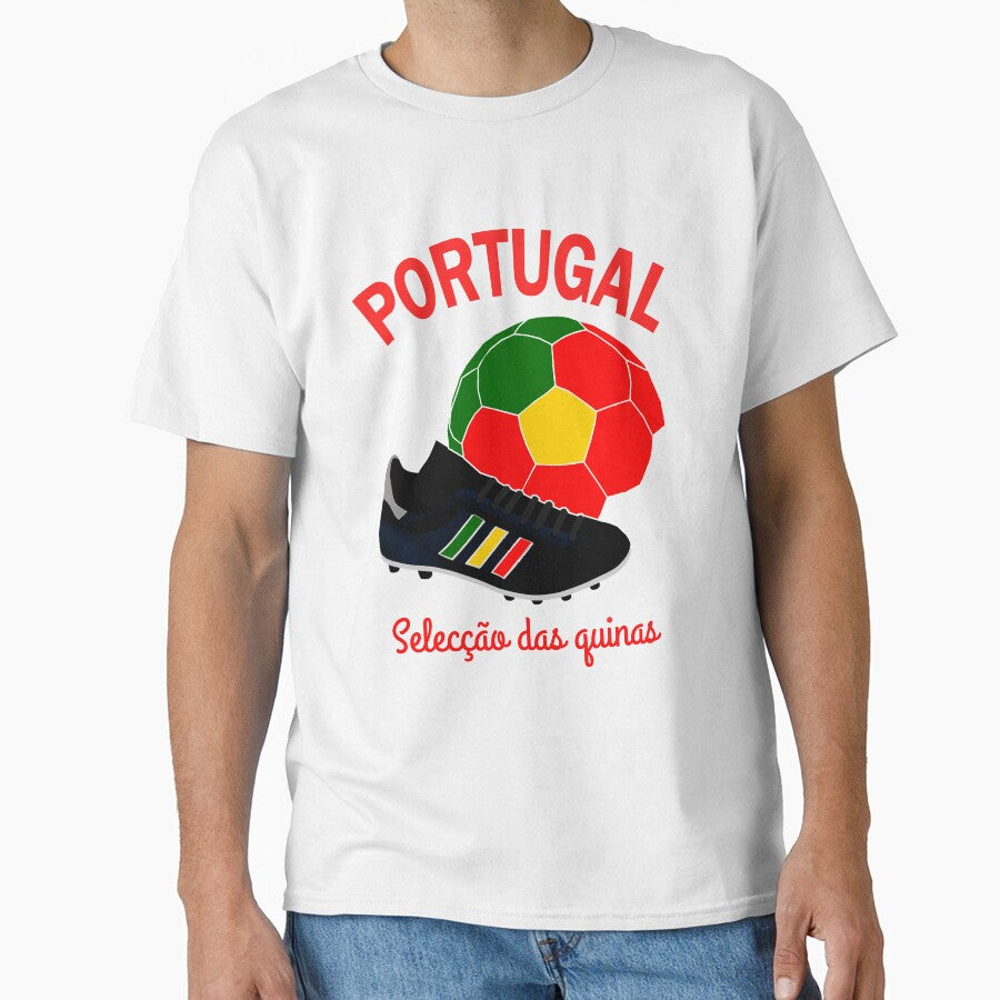Soccer Portugal Flag Shirt Portuguese Flags Football Jersey by BCNDesign