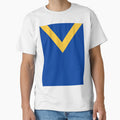 Leeds City Retro 1914 Blue, Yellow V by Sporting Colour