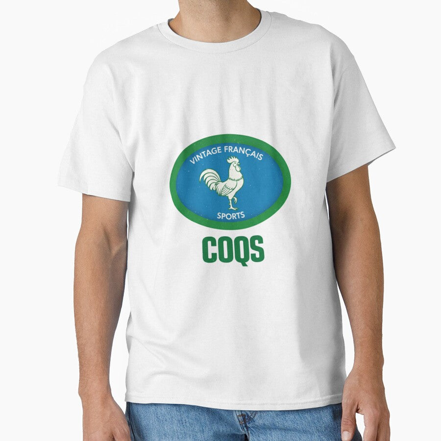 Vintage Français Sports Coqs — Retro French Rooster Athletic Club Illustration by Colorful-Garden