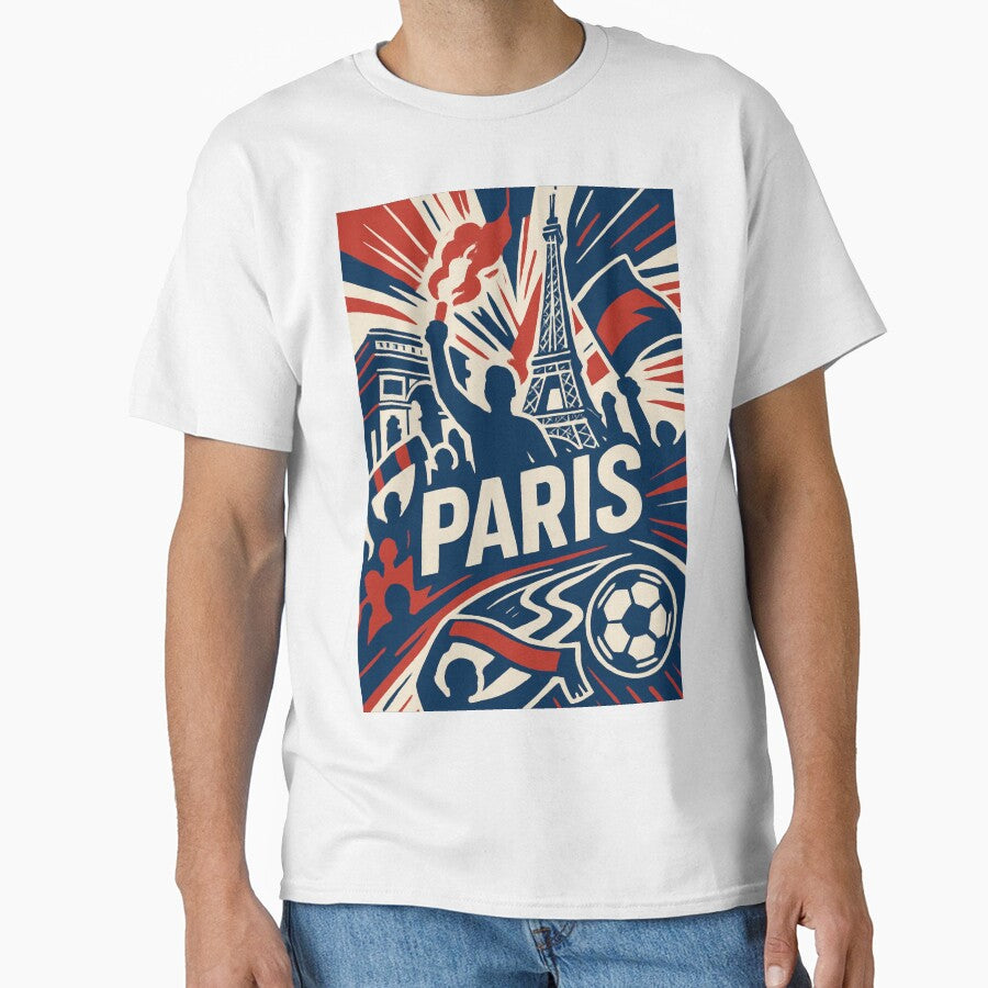 Paris Football Supporters Design by SPORT NATION ART