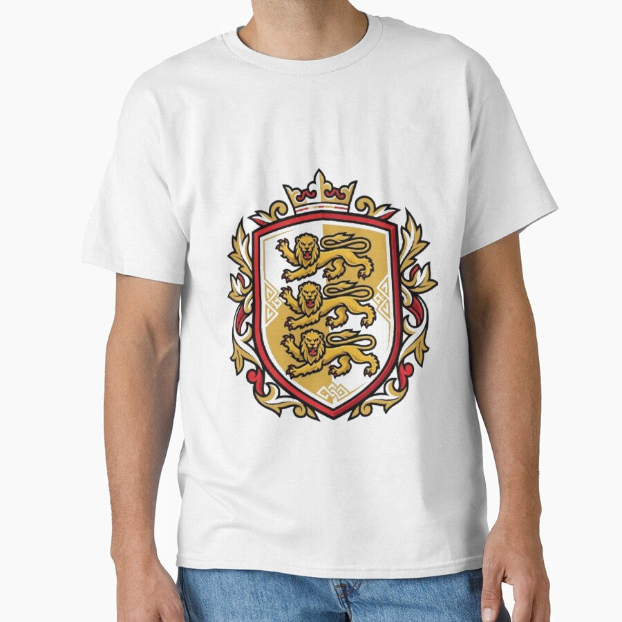 England Soccer Lions - English Football Fan 2026 Crest by NewDesignFR