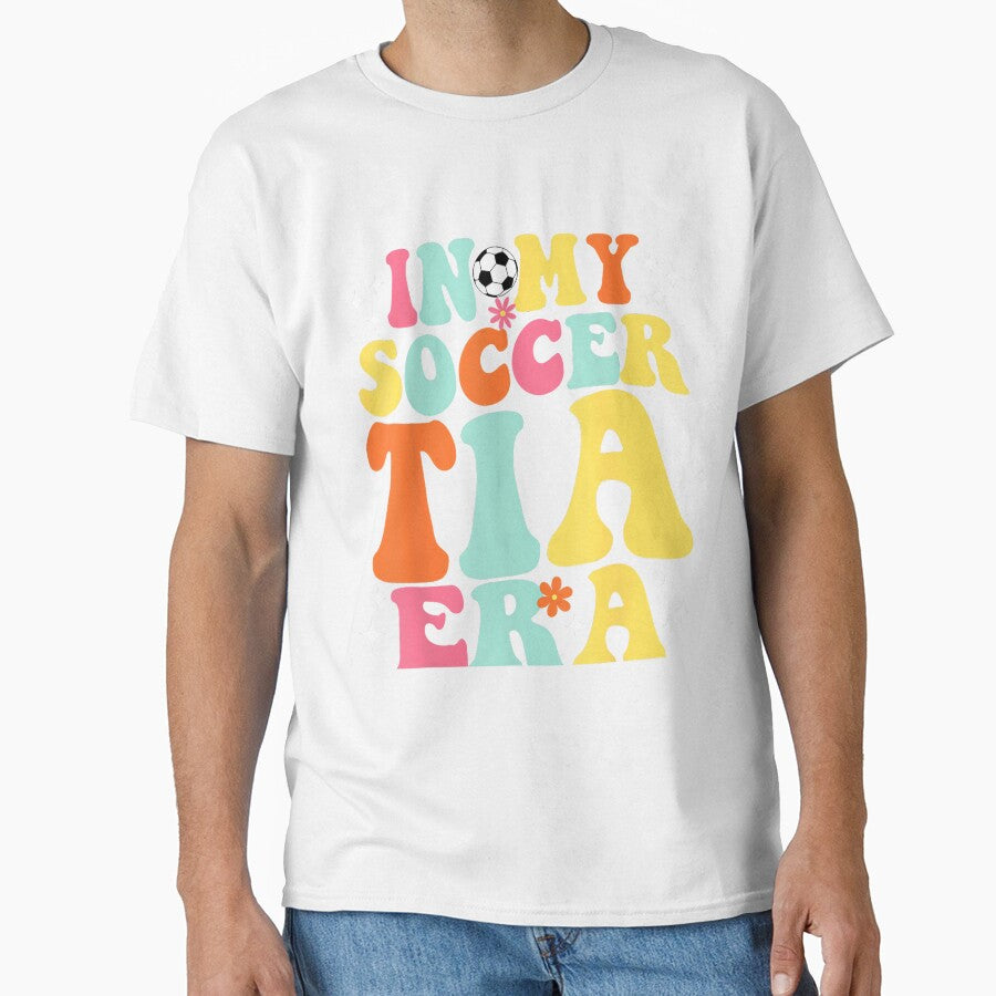 In My Soccer Tia Era Retro Game Day Groovy by HazelWCagle