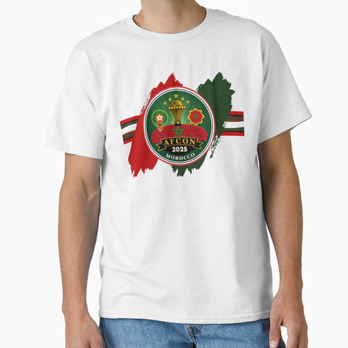 AFCON Sport 2025 Morocco • Prince Moulay Abdellah Stadium • Atlas Lions Football Emblem by InPrintedWord