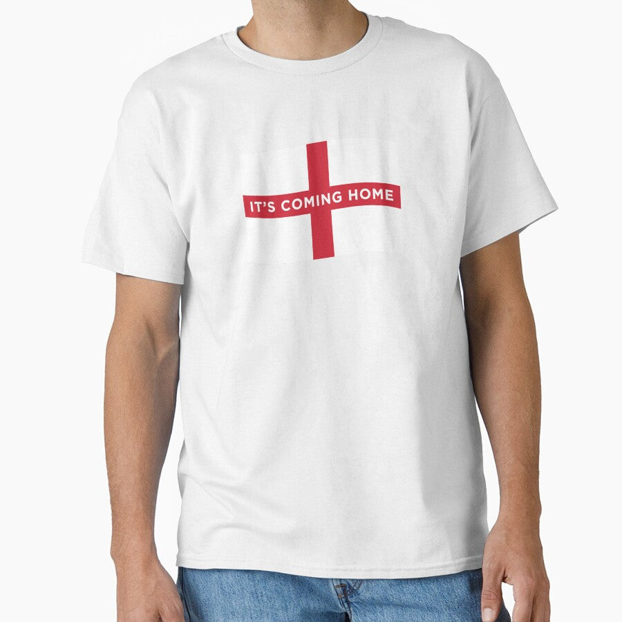 It's Coming Home England Wave Flag (On Red) by STUDIO-72