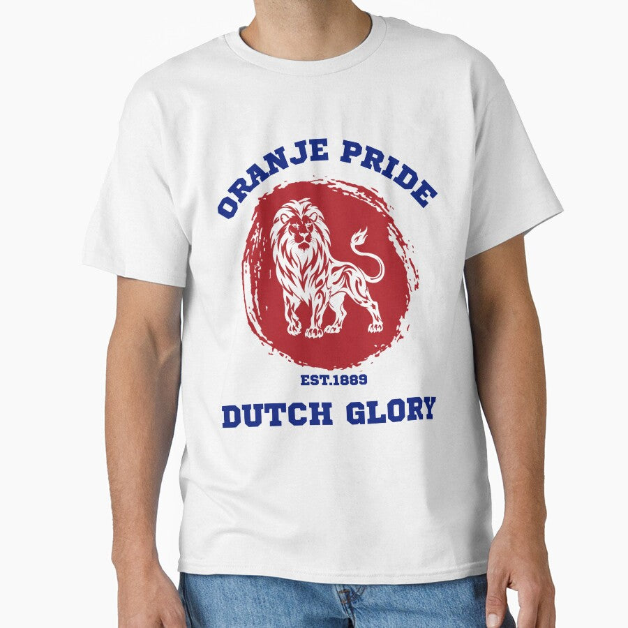 Oranje Dutch Glory Lion Football Fan Graphic by WildTrace