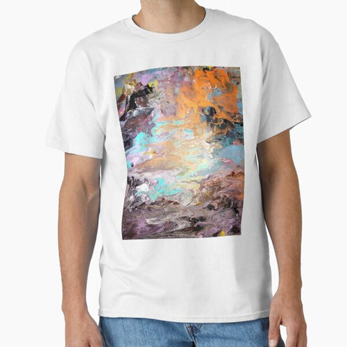 "Emotional Currents" Classic T-Shirt Hoodie, Sweatshirt | PureTeeCo.com (Image 2)