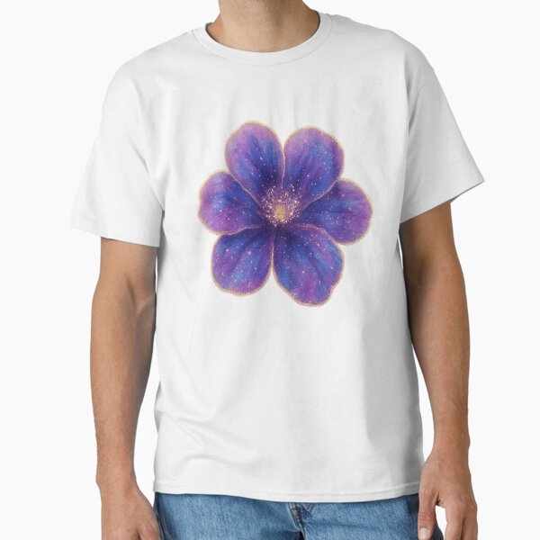 "The Violet Code – Intuition in Bloom" Classic T-Shirt Hoodie, Sweatshirt | PureTeeCo.com (Image 2)