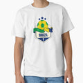 brazil football and soccer team FIFA worldcup Classic T-Shirt Hoodie, Sweatshirt | PureTeeCo.com