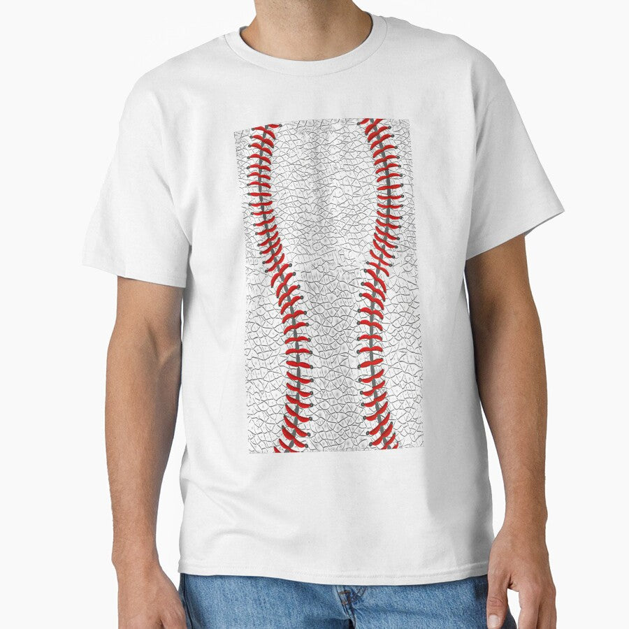 Baseball Leather Classic T-Shirt Hoodie, Sweatshirt | PureTeeCo.com