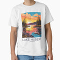 A Pop Art Travel Print of Lake Hubert - Minnesota Classic T-Shirt Hoodie, Sweatshirt | PureTeeCo.com