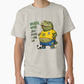 Funny Dinosaur Brazil Soccer Fan Joga Bonito Humor Gift by PreeCha Art & Co.